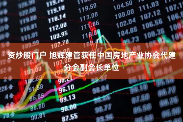 资炒股门户 旭辉建管获任中国房地产业协会代建分会副会长单位